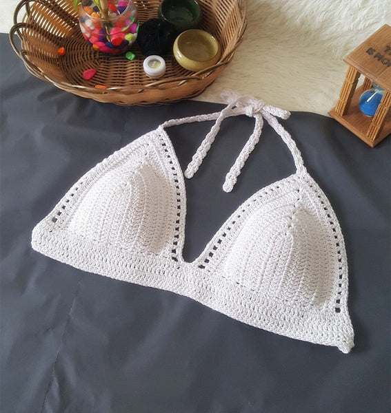 Crochet Hollow Bikini Set – romoti