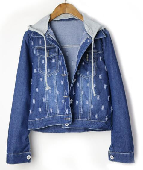 Denim Hooded Jacket – romoti