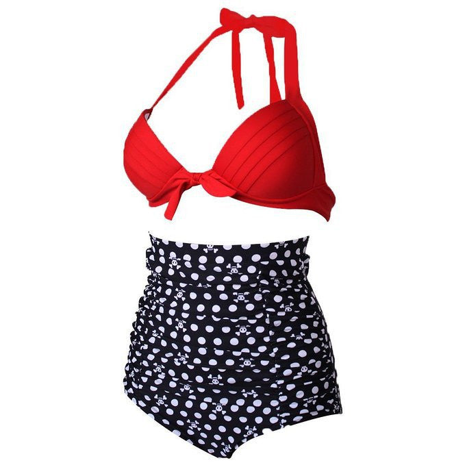 Romoti See Dot Haler Bikini Set – romoti