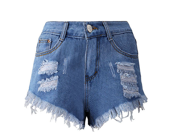 Tassel Denim Short Romoti 