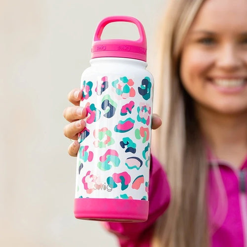 Swig Flip & Sip Water Bottle 20 oz. Party Animal