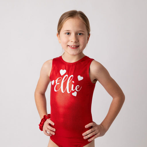 Love Leotard, Valentine's Day Heart Leo