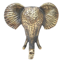 Elephant Brass Wall Hook