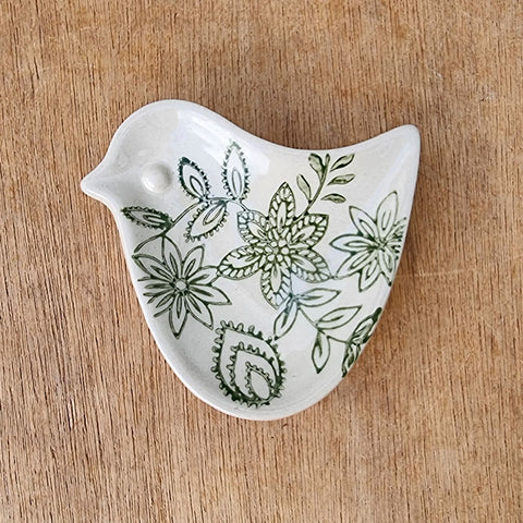 Folk Bird Dish - Botanic