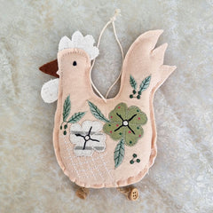 Hanging Fabric Chicken