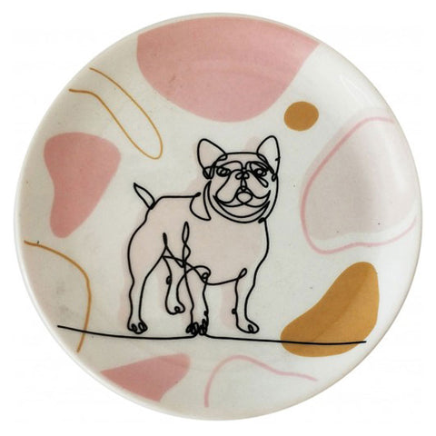 Linear Design Dog Trinket Dish - mmturffarm