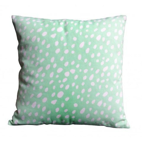 Mint Confetti Cushion - mmturffarm