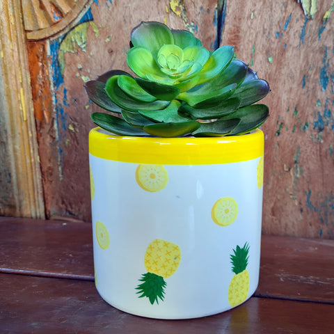 Pineapple Fruit Ceramic Planter