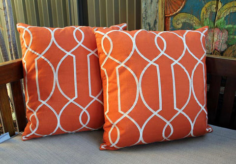 Spice Orange Cushion - mmturffarm