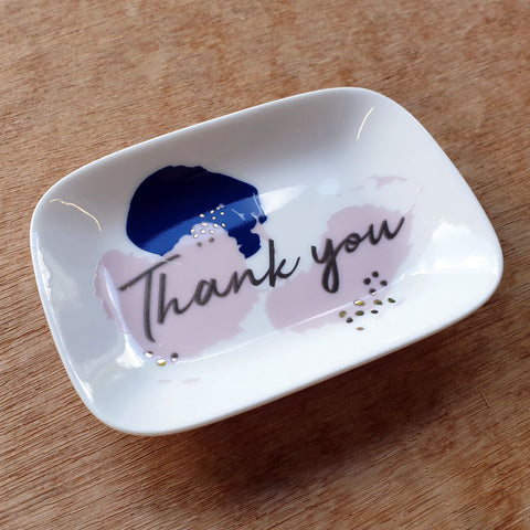 Thank You Trinket Dish - mmturffarm