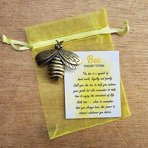 Bee Pocket Totem - Loyalty & Family