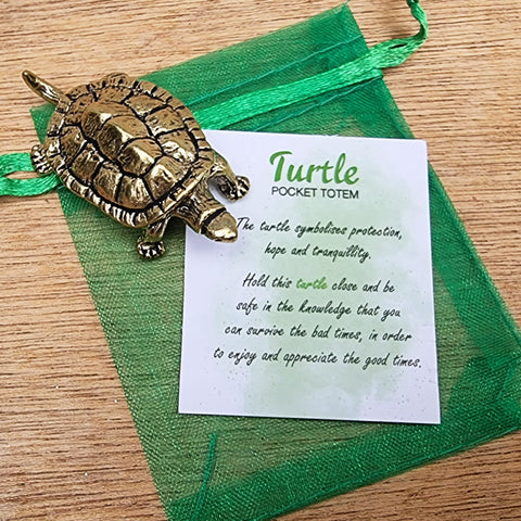 Turtle Pocket Totem - Protection & Tranquillity