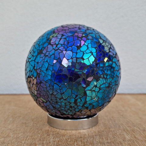 Daughter Friendship Ball Aqua Mosaic Sparkle