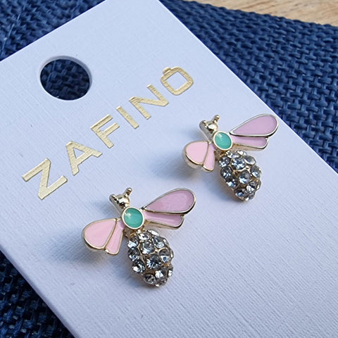 Gem Bee Earrings By Zafino