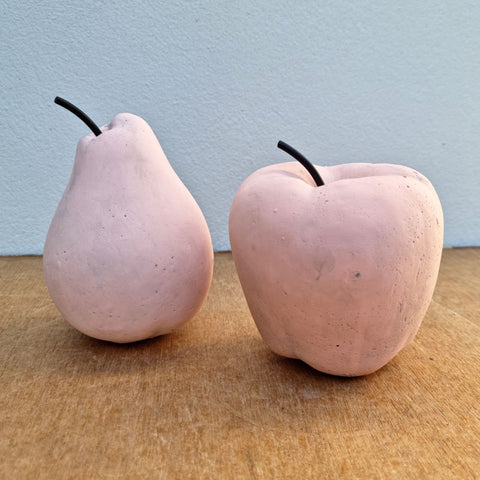 Pink Concrete Apple 11cm