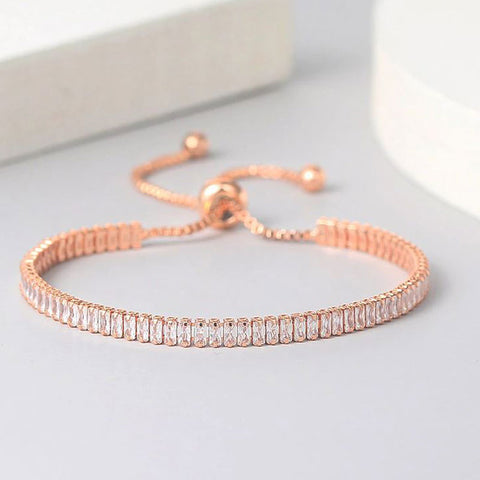 Rose Gold Tennis Bracelet