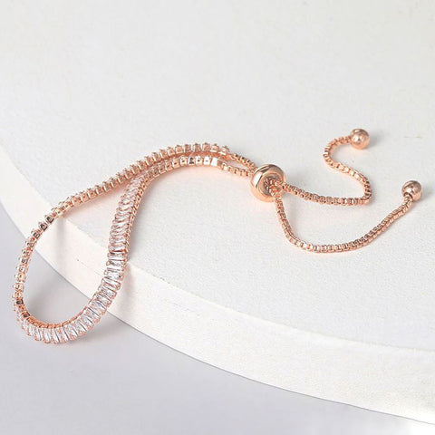 Rose Gold Tennis Bracelet