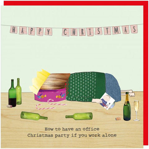 Rosie Made A Thing Christmas Card - Office Party