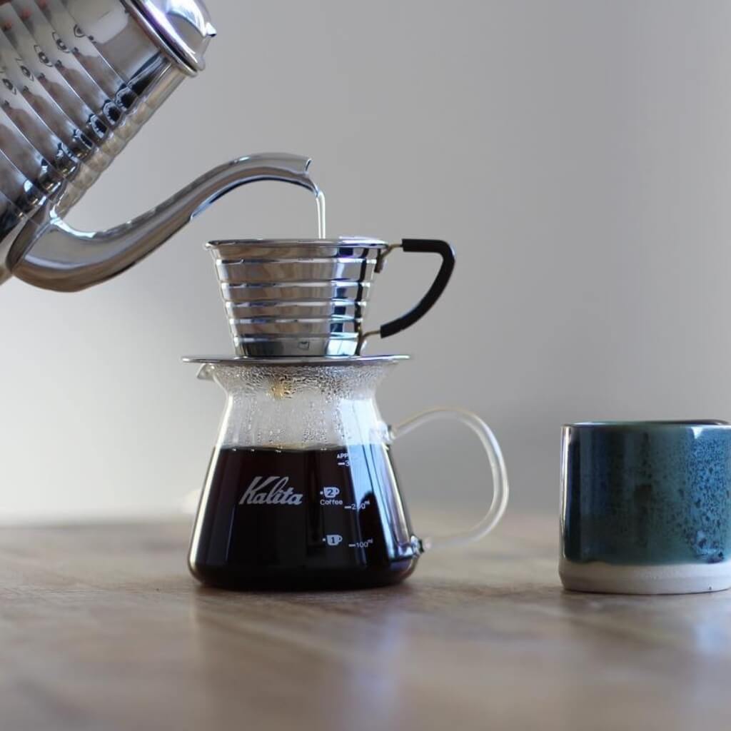 Kalita Wave Dripper aus Edelstahl # 155| Handcraft Coffee