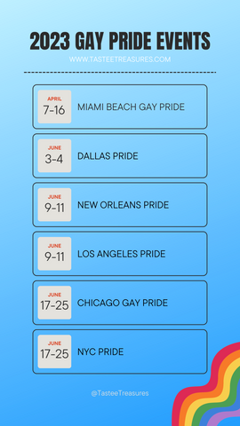 2023 Pride Event Calendar