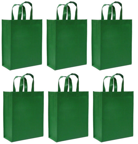 green gift bags