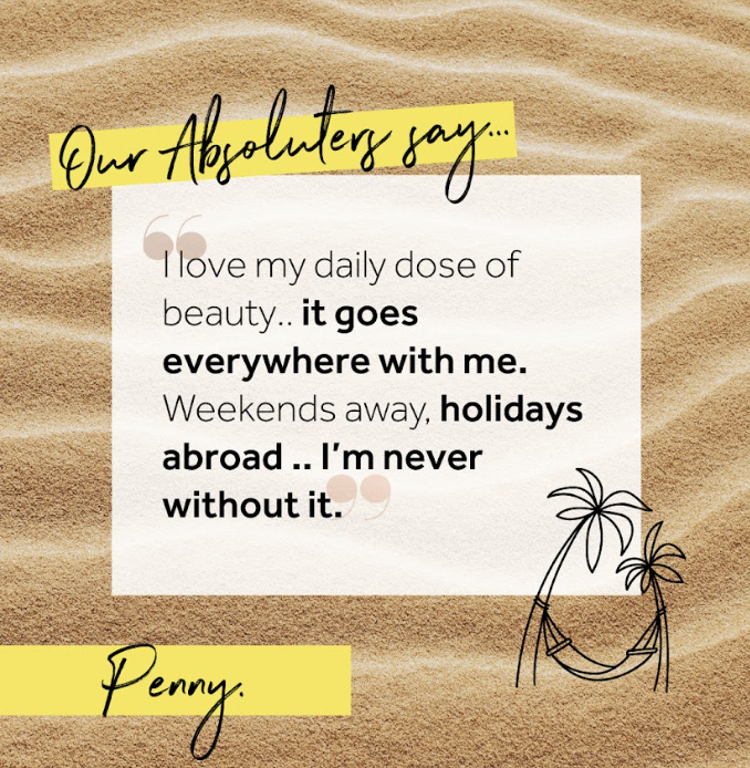 Image of quote from Absoluter on holiday