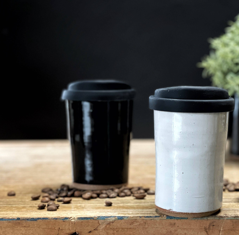 Traveler Coffee Tumbler - Ivory – Mayim Bottle