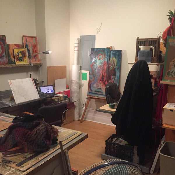 Kristen D'Aquila's Studio at Flick the Switch