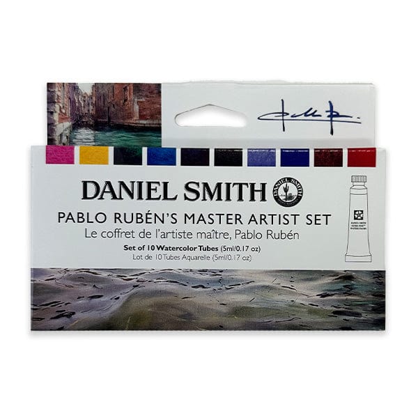 Alvaro Castagnet's Master Artist Set Daniel Smith Watercolor Paint Set - 10  Colours - WaterColourHoarder