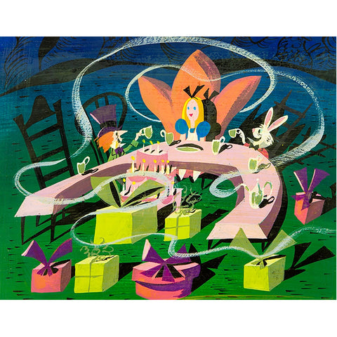 Mary Blair Concept for Alice in Wonderland