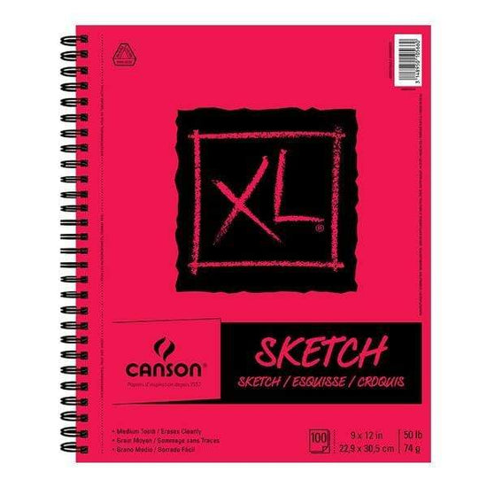 Canson XL Series Mix Media Pad, 5.5X8.5 Side Wire : : Home