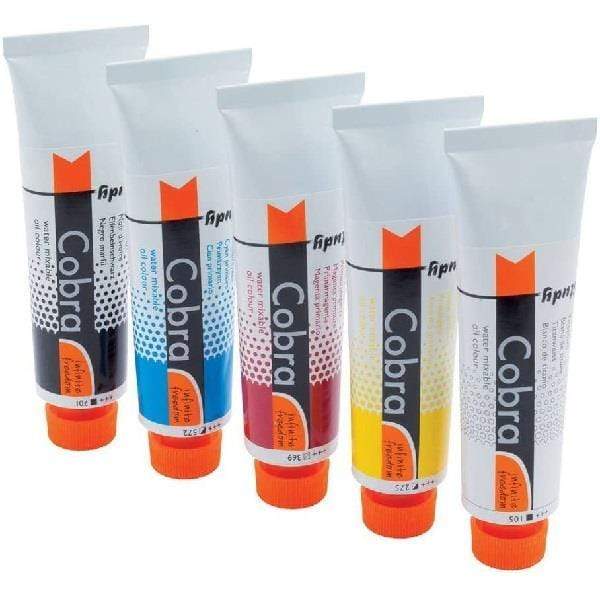 Colori ad Olio Solubili in Acqua Cobra Study, 40ml Cobra colori