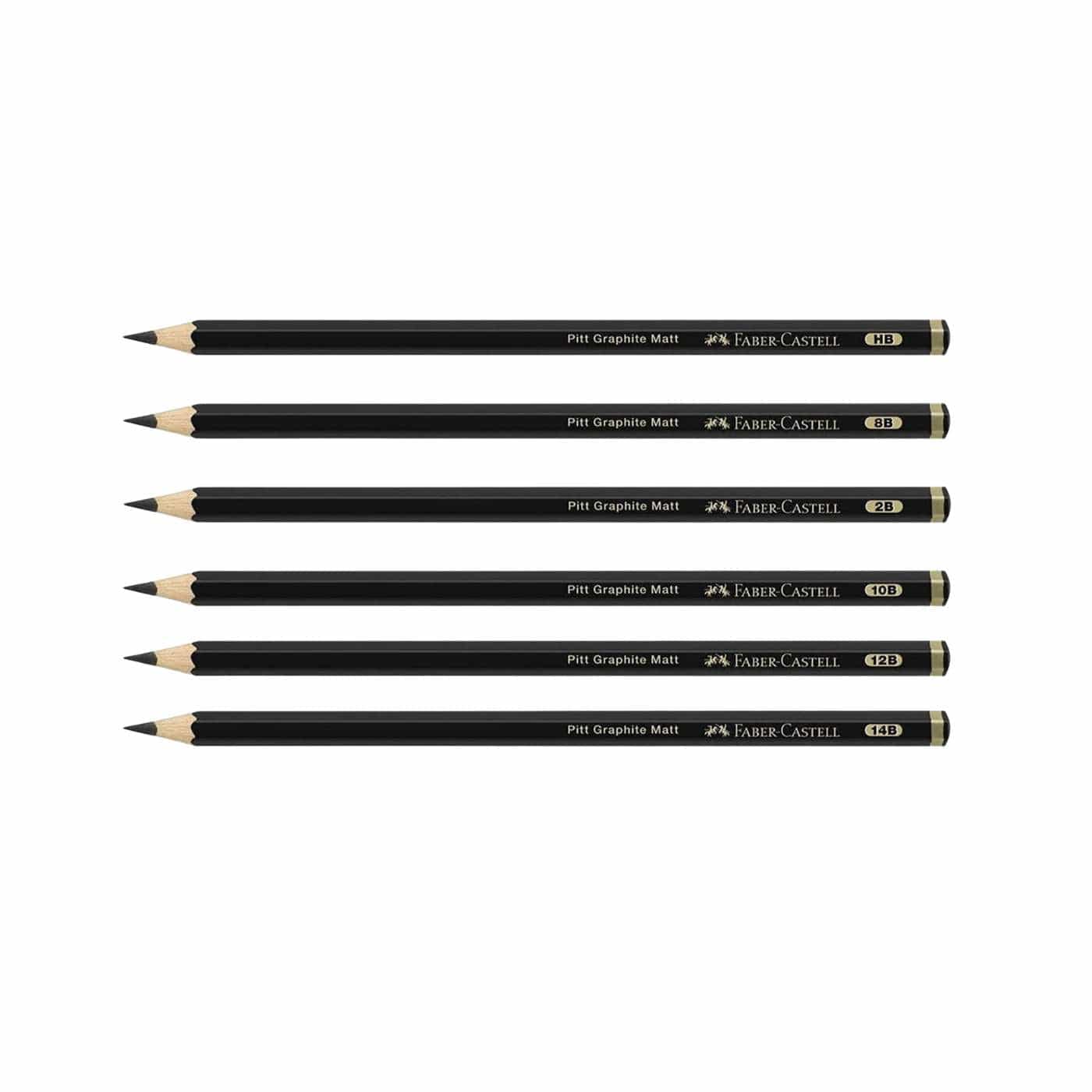 Faber Castell Pitt Graphite Pencil Matt - Set of 11 (115220)