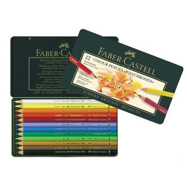 Polychromos Artists' Color Pencils, Tin of 24 Plus 2 more! • John