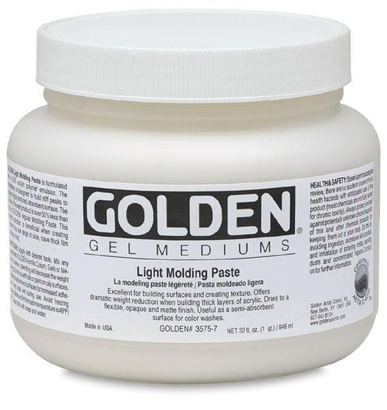 GOLDEN Molding Pastes Offer Many Textural Options!