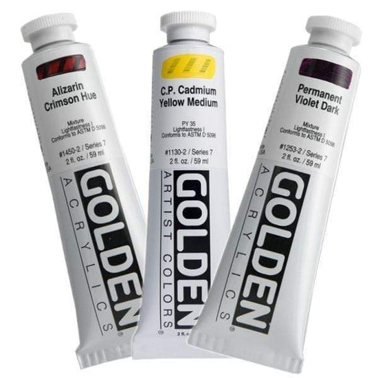 Heavy Body Acrylic - Cadmium Yellow Dark (CP), 2 oz.