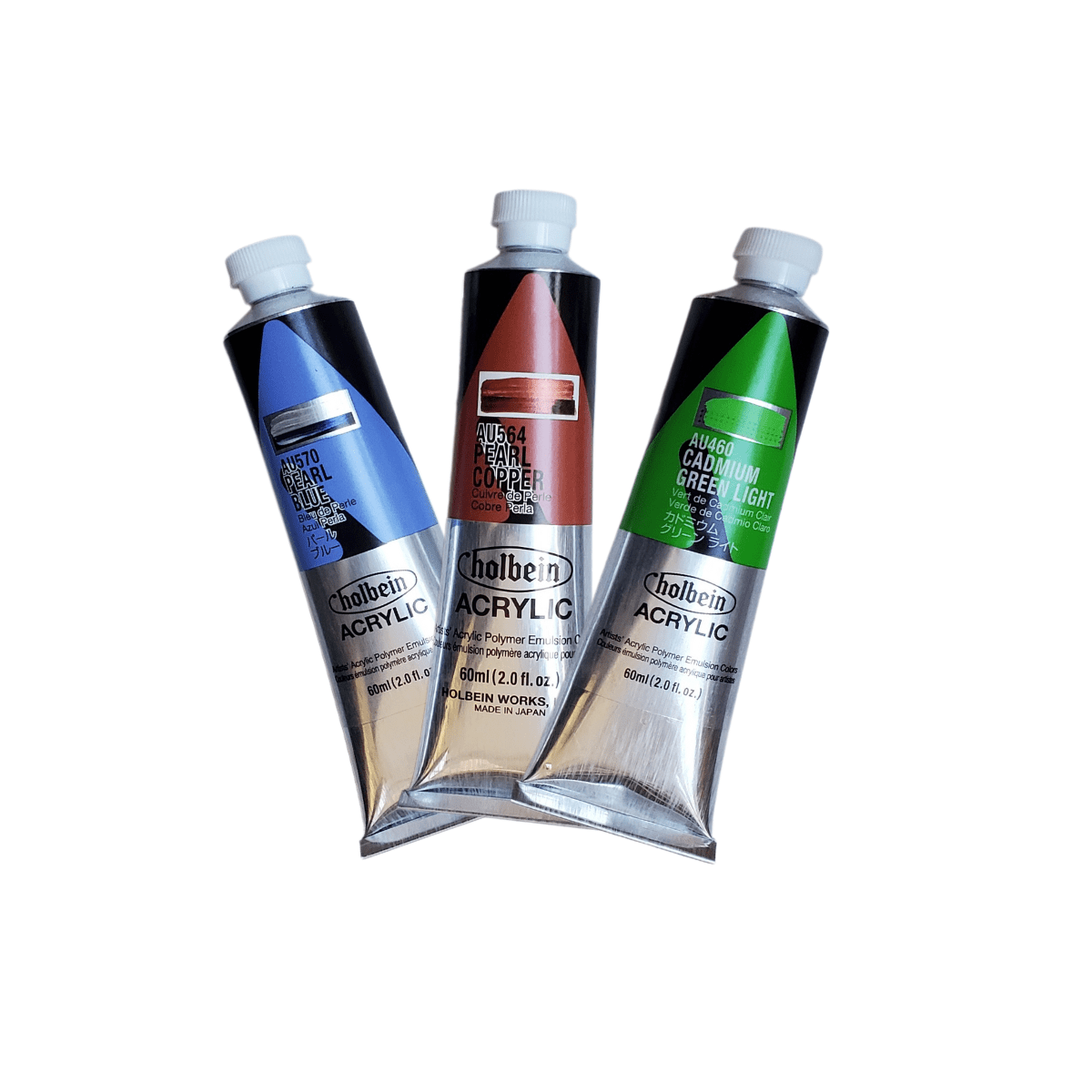 Holbein : Heavy Body : Acrylic Paint : 60ml : Standard : Set of 12