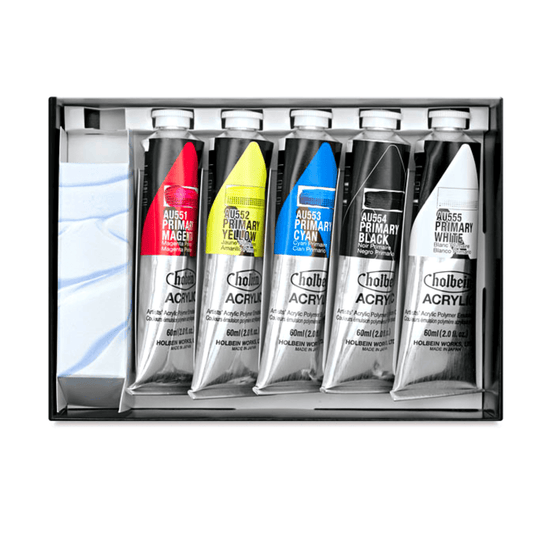 Holbein : Heavy Body : Acrylic Paint : 60ml : Standard : Set of 12