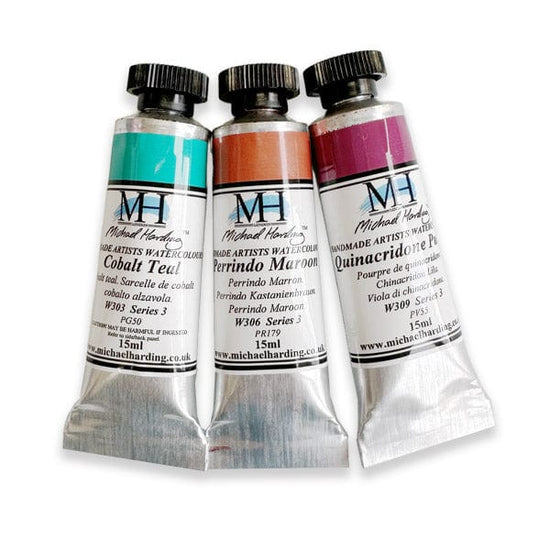 Michael Harding Watercolor - Granulation Set of 6, 15ml Tubes