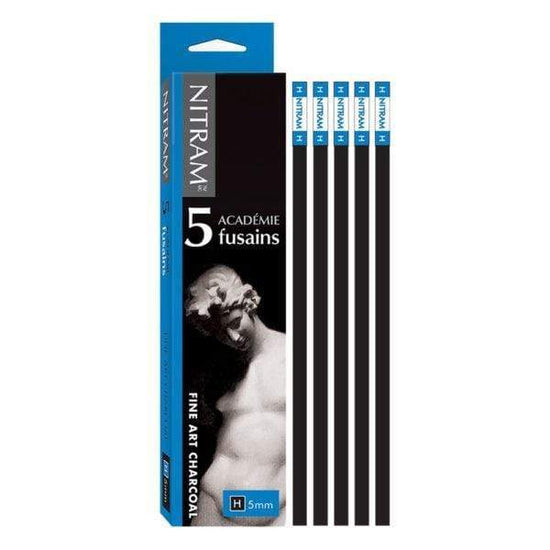 Nitram Art Nitram Baton & Mignonettes, Graphite Sticks 3B, 4mm, 5/Pkg.