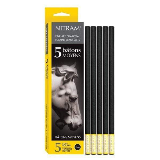 Nitram - Academie Fusains Charcoal - HB