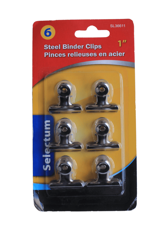 Selectum - Steel Binder Clips - 2