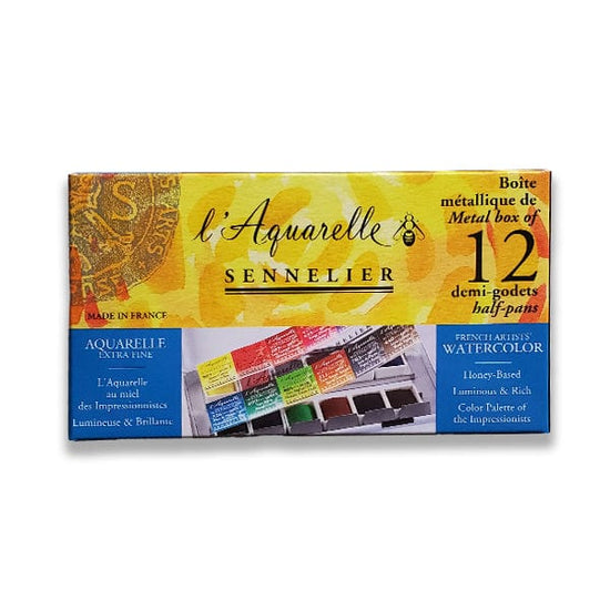 Sennelier - L'Aquarelle W/C - Deluxe Box Set - 29 Pieces