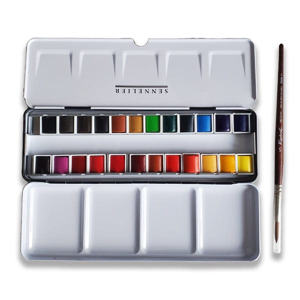 Van Gogh watercolor 24 half pans 