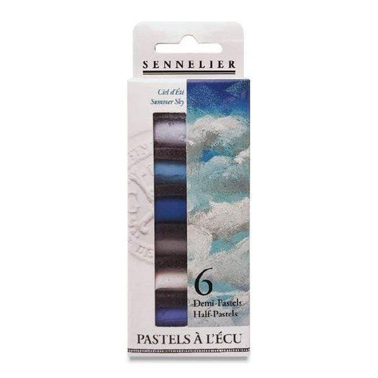 Sennelier Soft Pastels - Set of 80, Plein Air Landscape Colors, Half Sticks