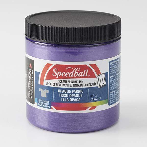 Speedball Screen Print Ink 8oz Night Glo White