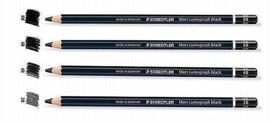 Staedtler Mars Lumograph Drawing Pencils - Artist & Craftsman Supply