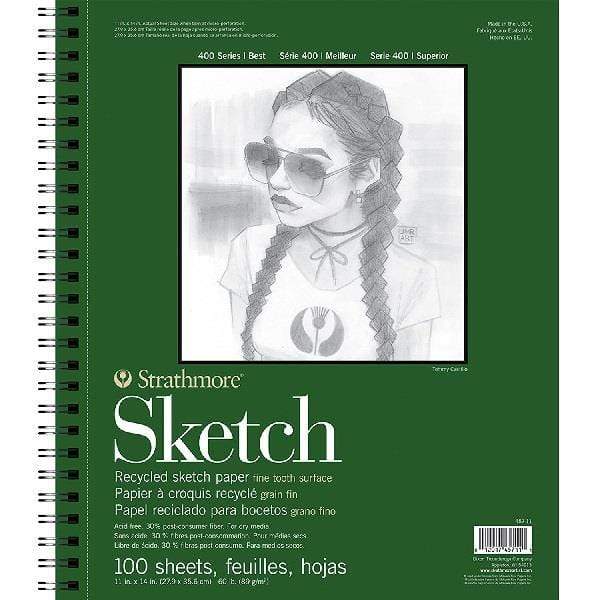 Strathmore 5.5 x 8.5 400 Series Hardbound Sketch Book (ST297-09)