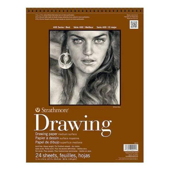 Strathmore® 400 Series Recycled Drawing Paper Pad