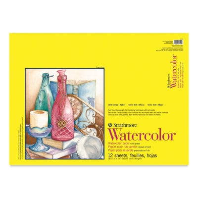 Strathmore 300 Series Watercolor Pad 11x15 Spiral